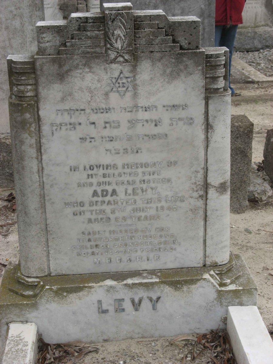 LEVY Ada -1940