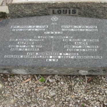 LOUIS Alfred -1937 & Alice -1955