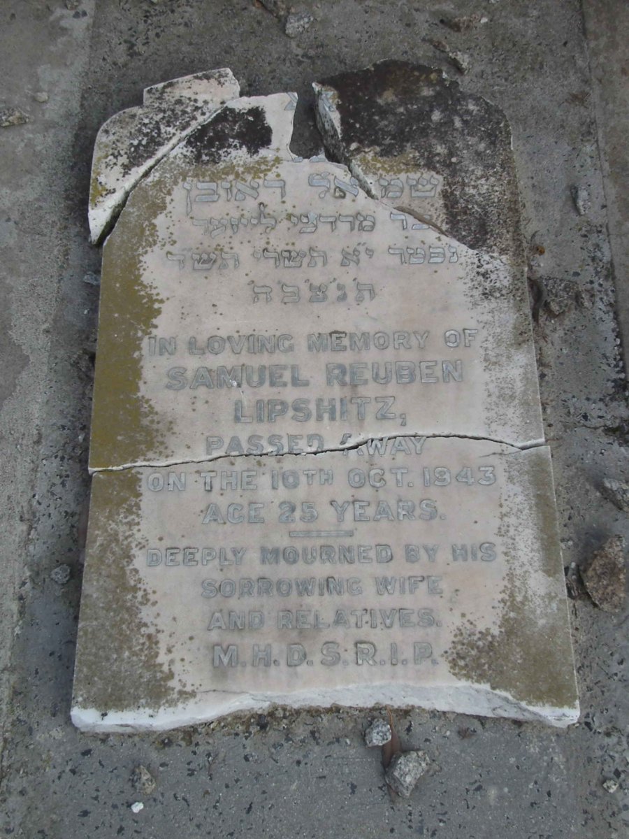 LIPSHITZ Samuel Reuben -1943