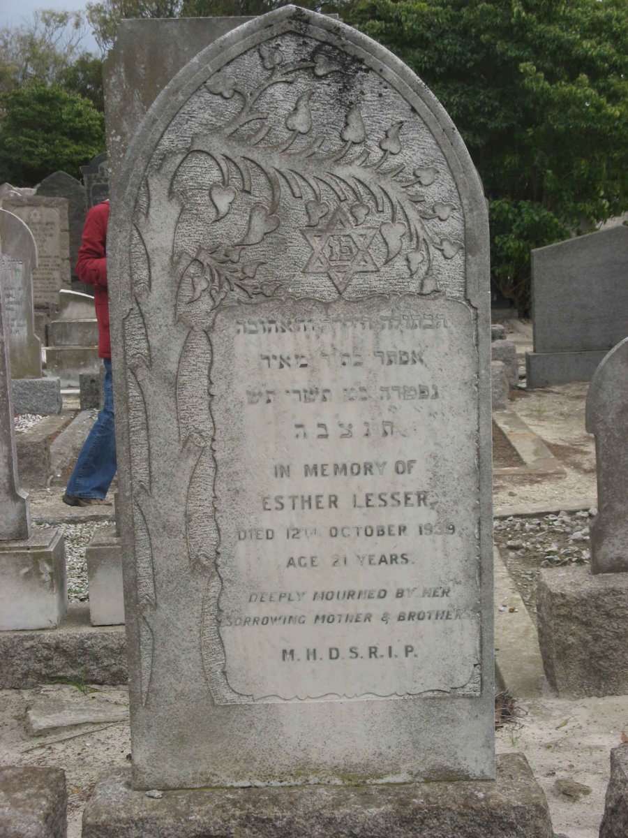 LESSER Esther -1939