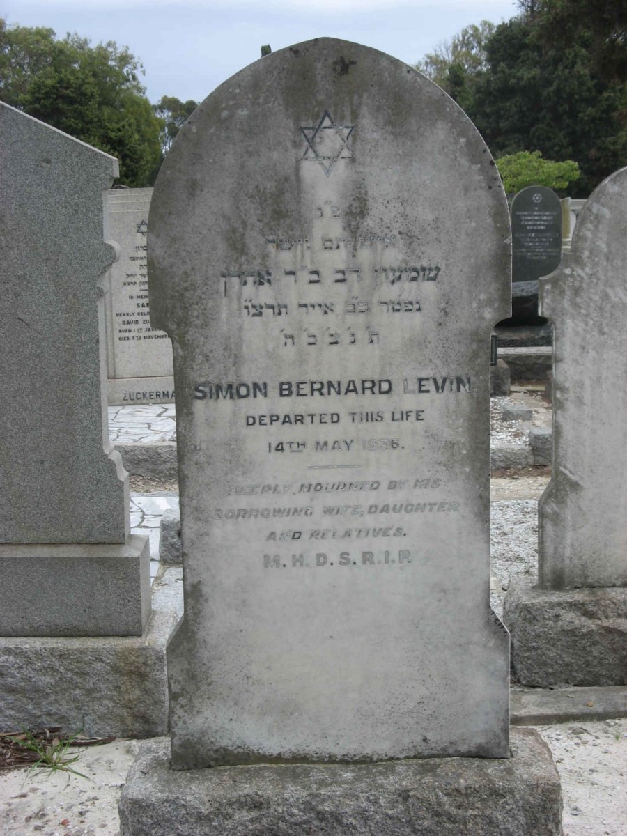 LEVIN Simon Bernard -1936