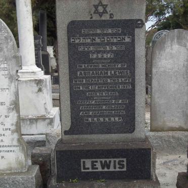 LEWIS Abraham -1937