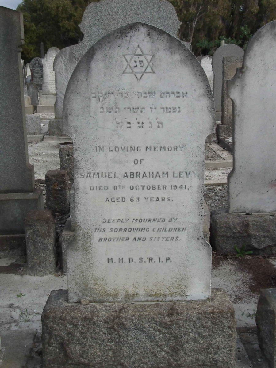 LEVY Samuel Abraham -1941