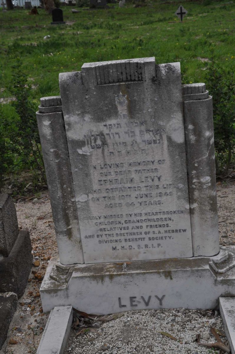 LEVY Ephraim -1949