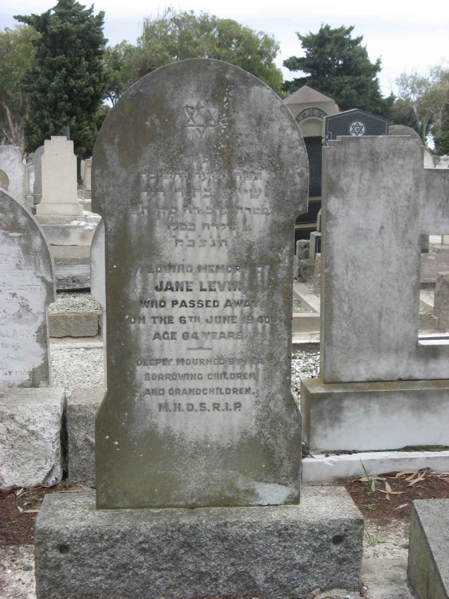 LEVIN Jane -1940