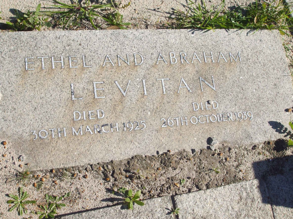 LEVITAN Abraham  -1939 &amp; Ethel  -1925