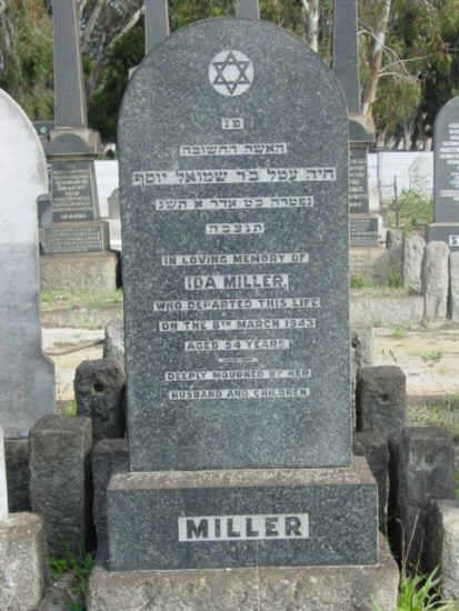 MILLER Ida -1943