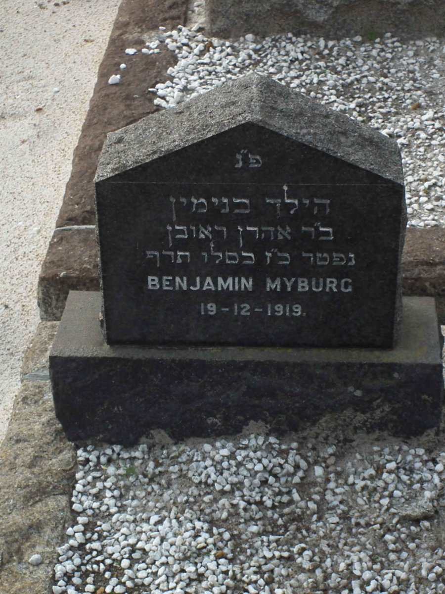 MYBURG Benjamin -1919