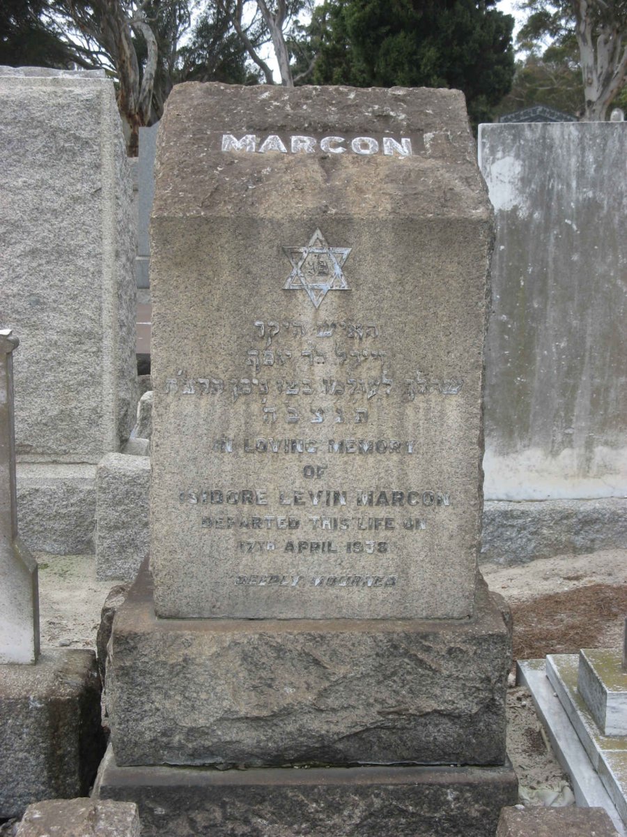 MARCON Isidore Levin -1938