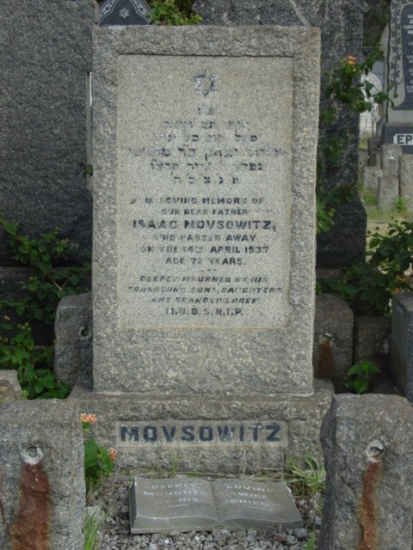MOVSOWITZ Isaac -1937