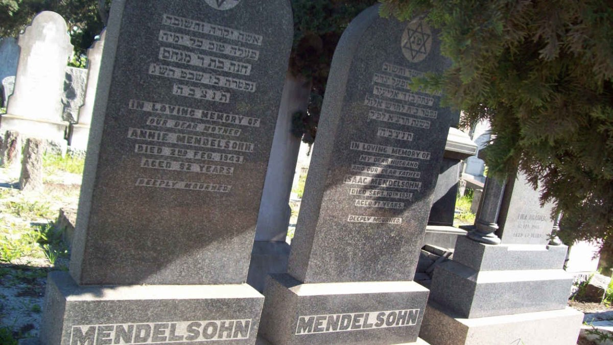 MENDELSOHN Isaac  -1931 &amp; Annie  -1943 