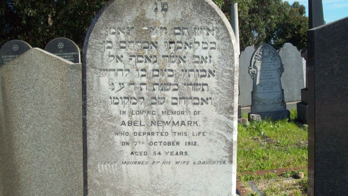 NEWMARK Abel  -1912