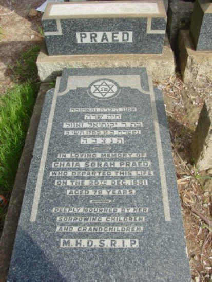 PRAED Chaia Sorah -1951