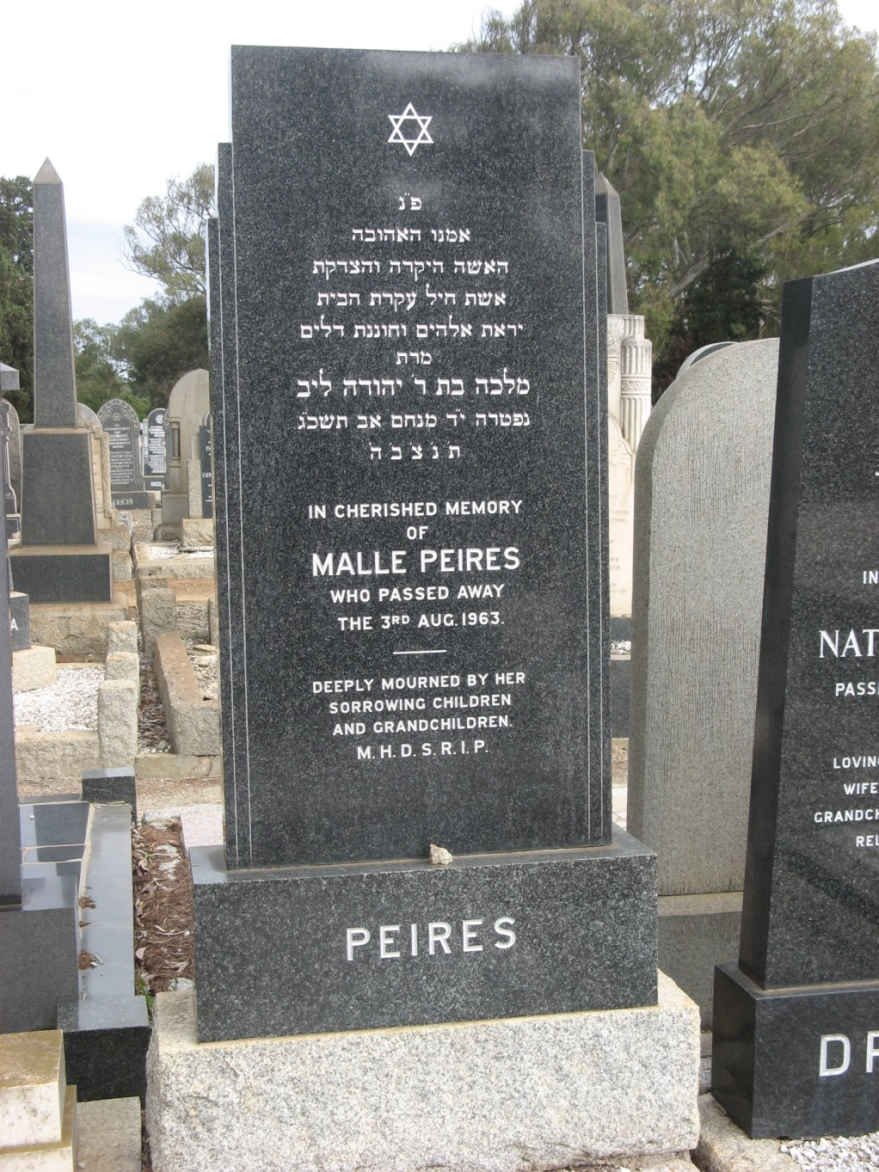 PEIRES Malle -1963