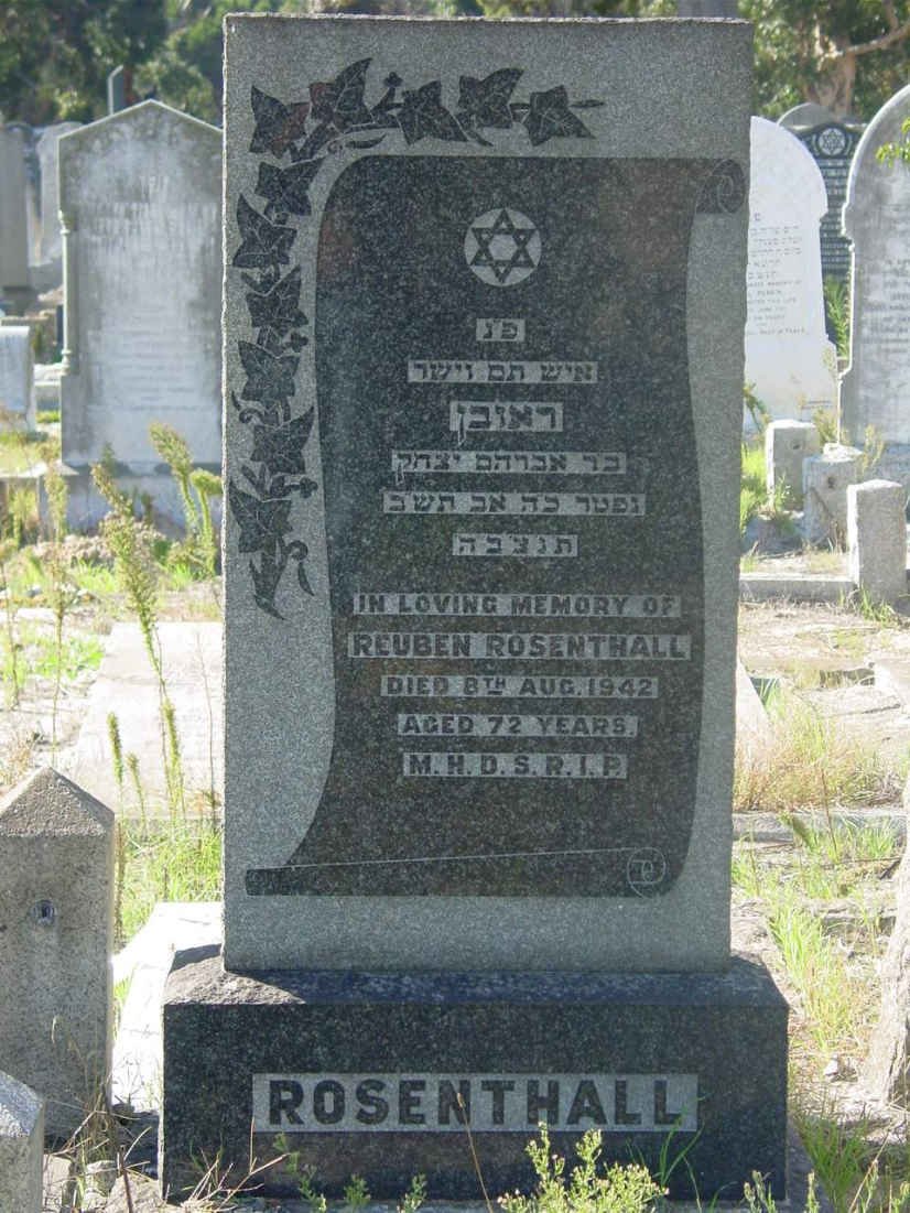 ROSENTHALL Reuben -1942