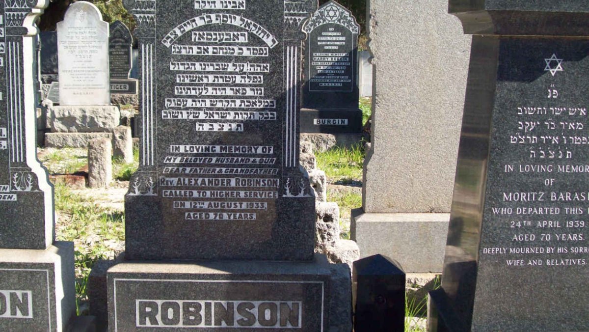 ROBINSON Alexander  -1933 