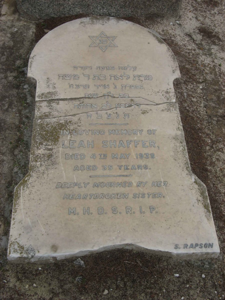 SHAFFER Leah -1938