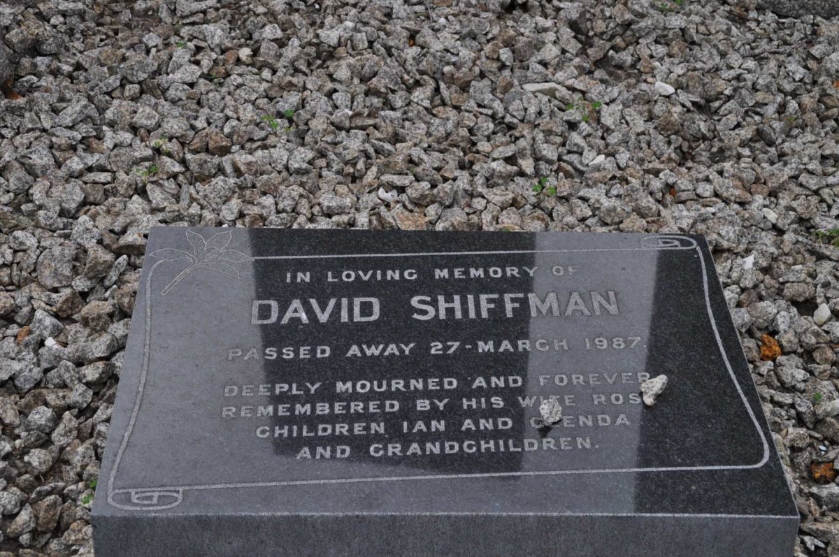 SHIFFMAN David -1987