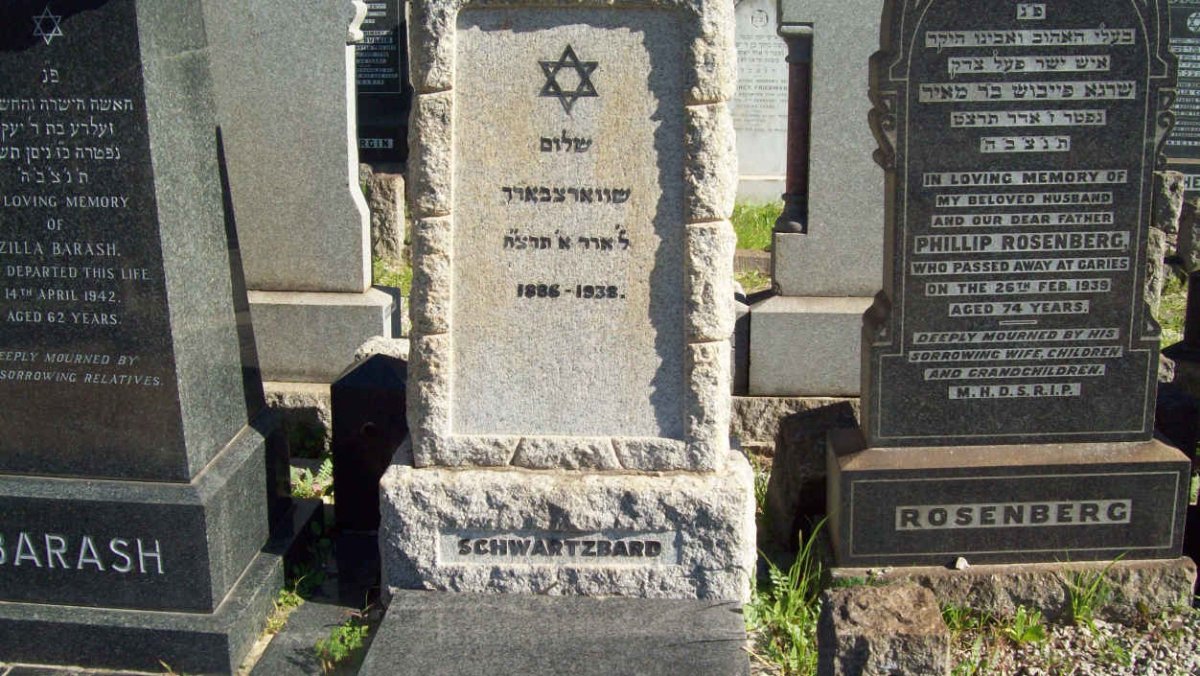 SCHWARTZBARD  1886-1938