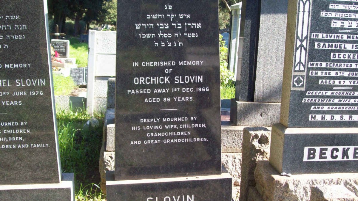 SLOVIN Orchick  -1966 