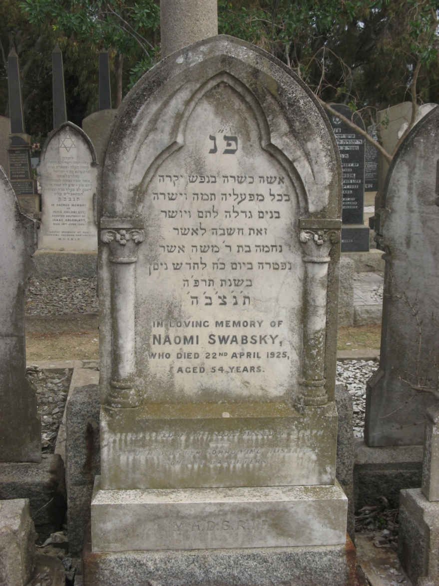 SWABSKY Naomi -1925