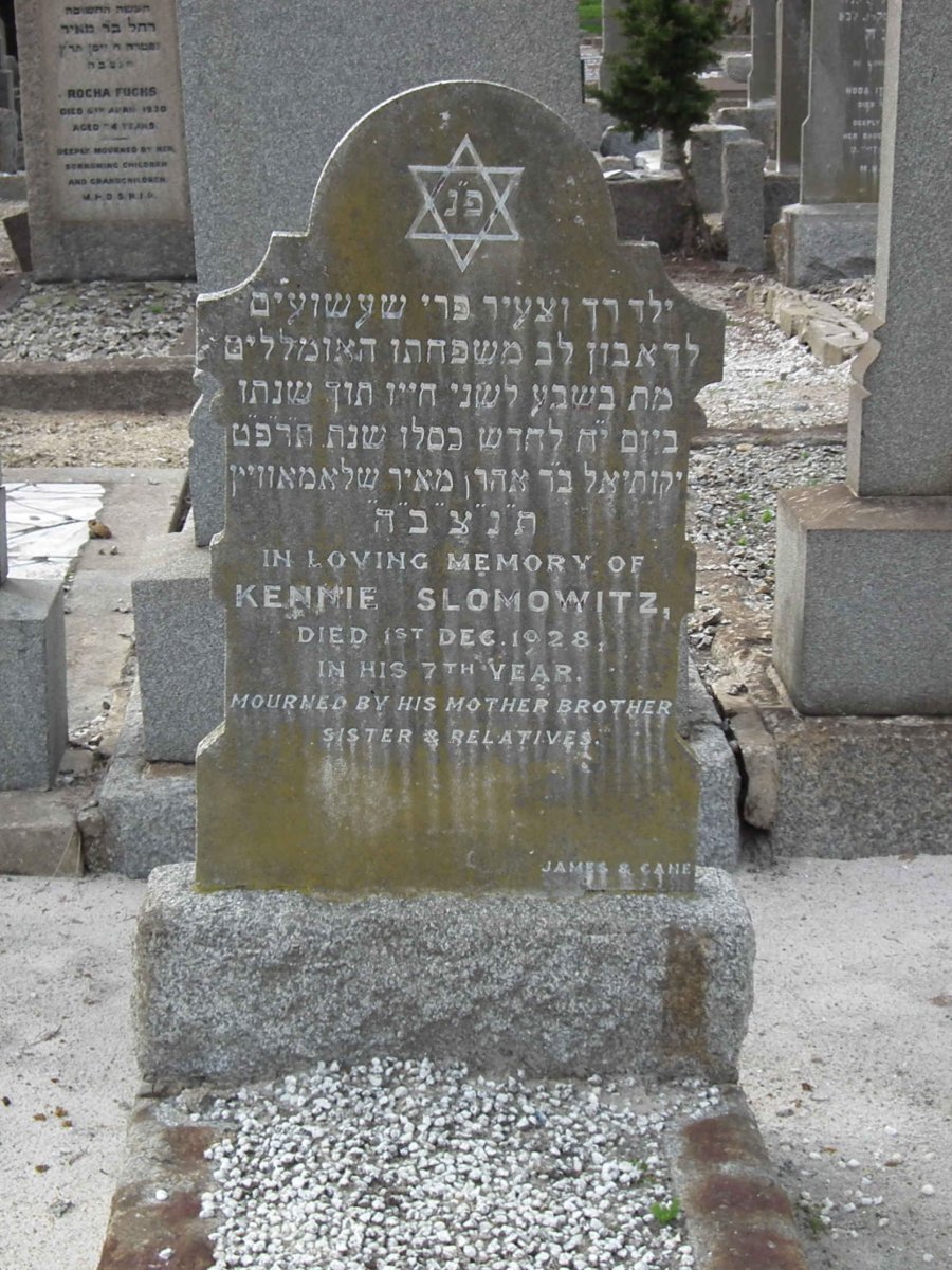 SLOMOWITZ Kennie -1928