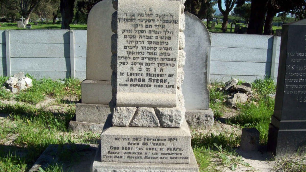 STERN Jacob  -1921