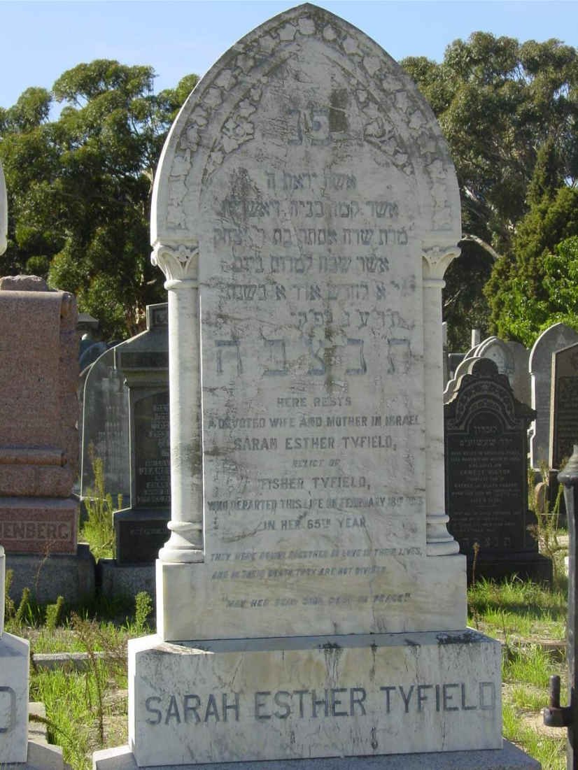 TYFIELD Fisher &amp; Sarah Esther