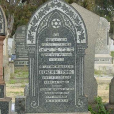 TRINK Benzion -1938