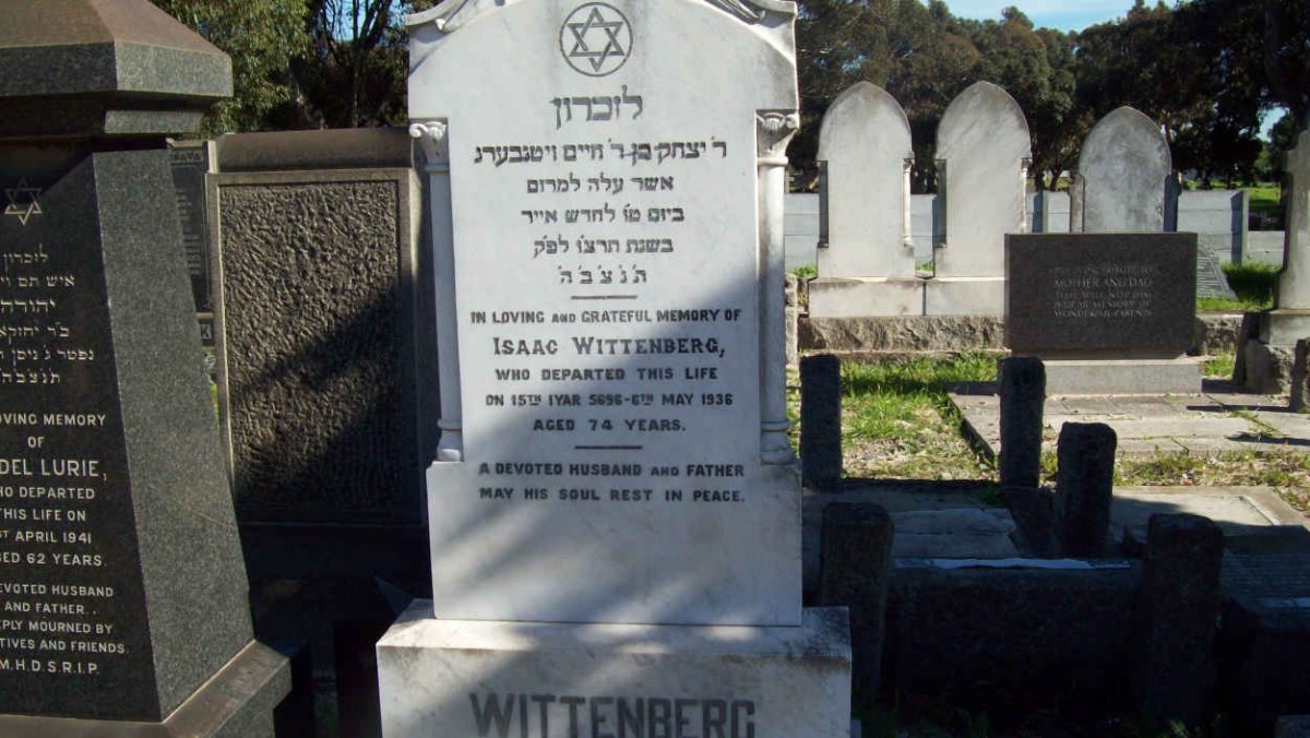 WITTENBERG Isaac  -1936 