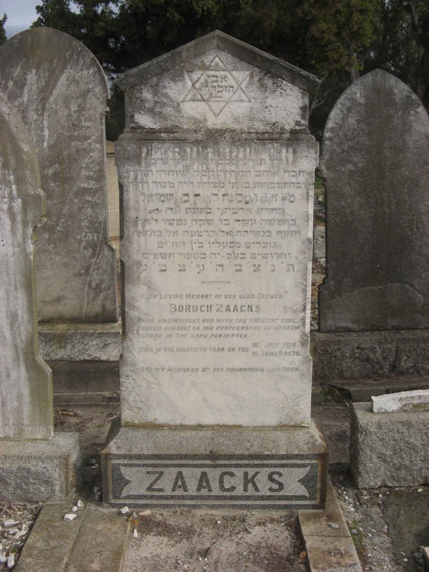ZAACKS Boruch -191?