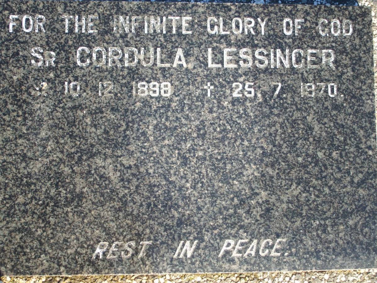 LESSINGER Cordula 1898-1970
