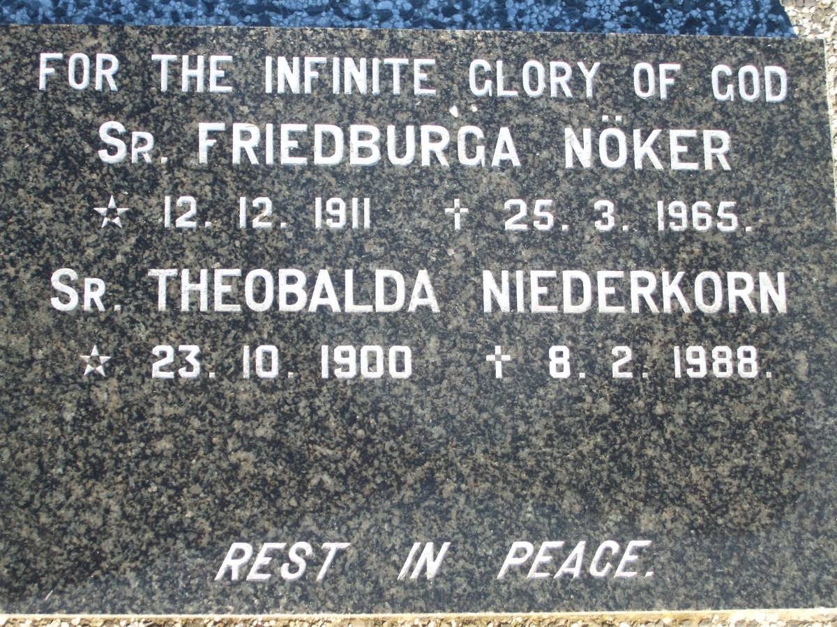 NOKER Friedburga 1911-1965 :: NIEDERKORN Theobalda 1900-1988