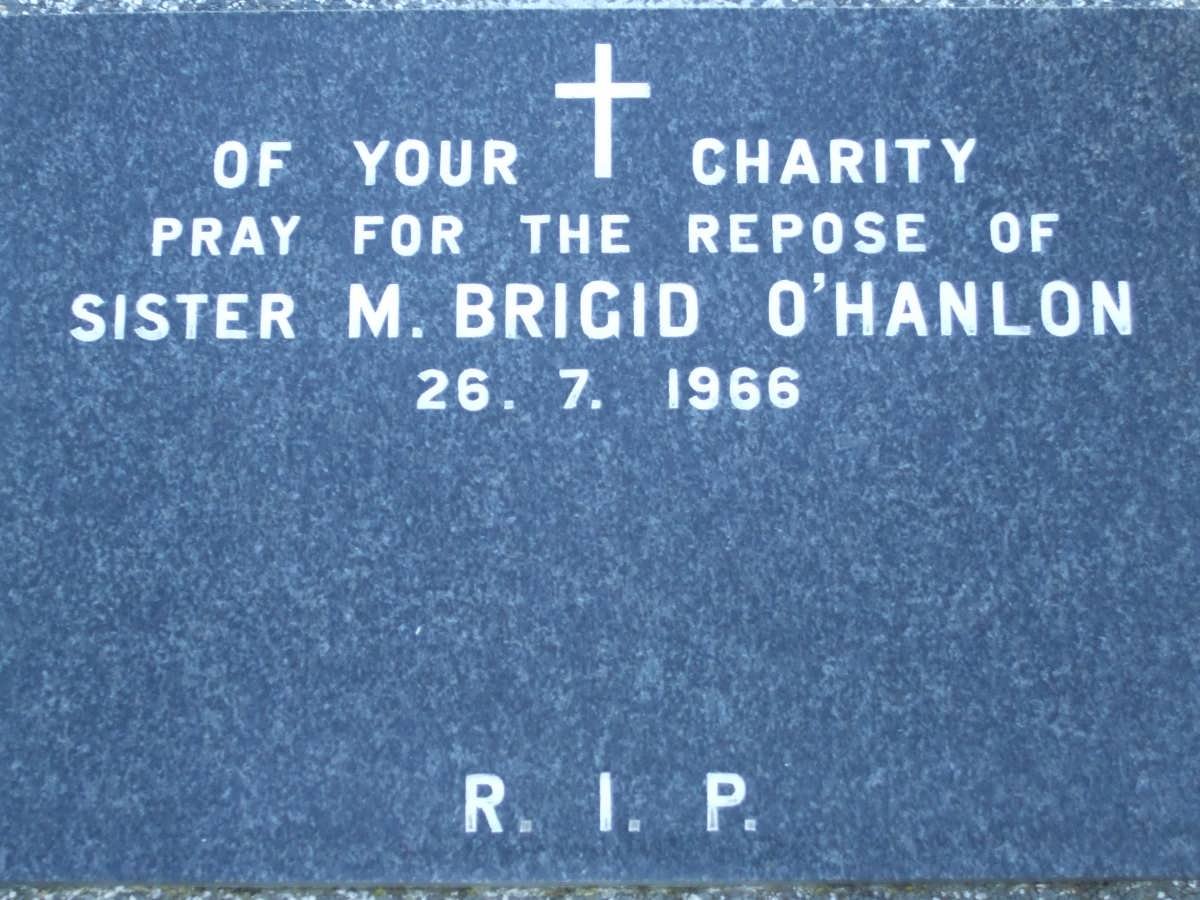O'HANLON M. Brigid -1966