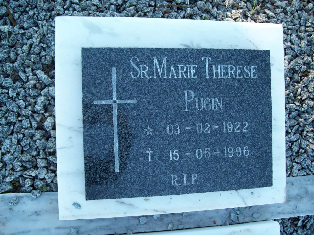 PUGIN Marie Therese 1922-1996