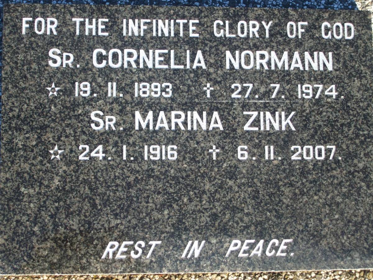 NORMANN Cornelia 1893-1974 :: ZINK Marina 1916-2007