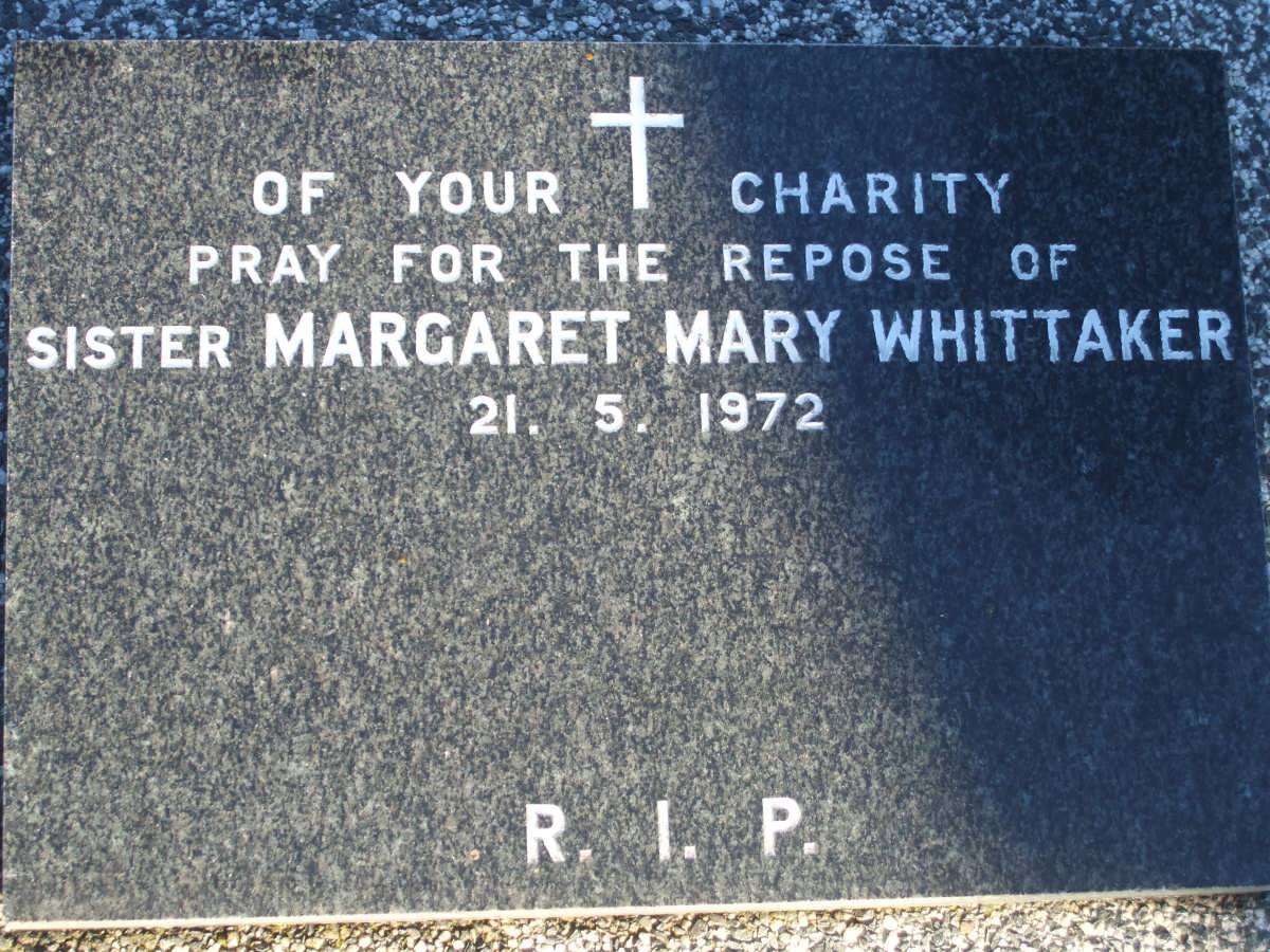 WHITTAKER Margaret Mary -1972