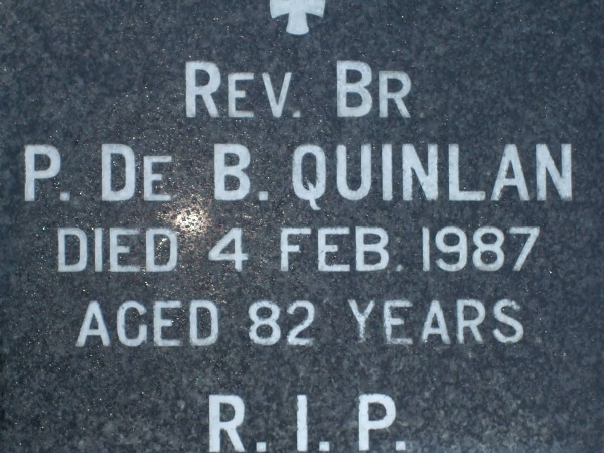 QUINLAN P. de B. -1987