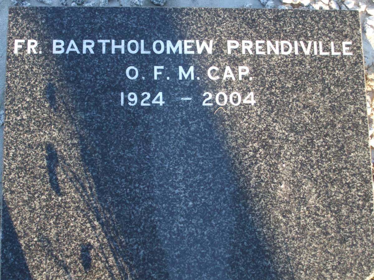 PRENDIVILLE Bartholomew 1924-2004