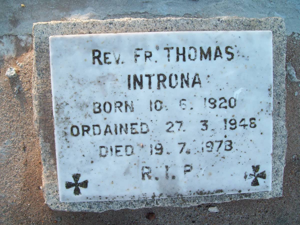 INTRONA Thomas 1920-1978