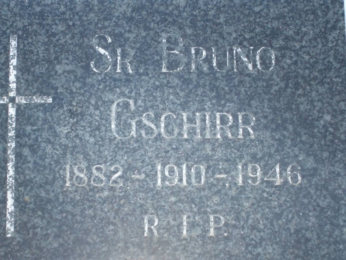 GSCHIRR Bruno 1882-1946