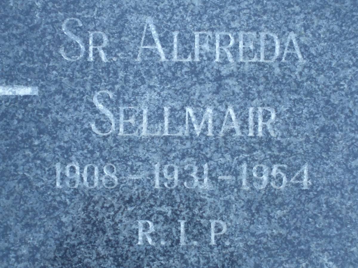 SELLMAIR Alfreda 1908-1954