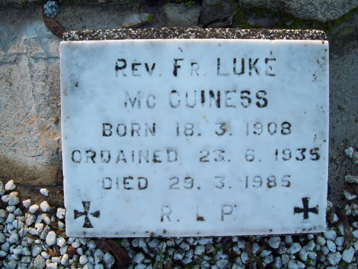 McGUINESS Luke 1908-1985