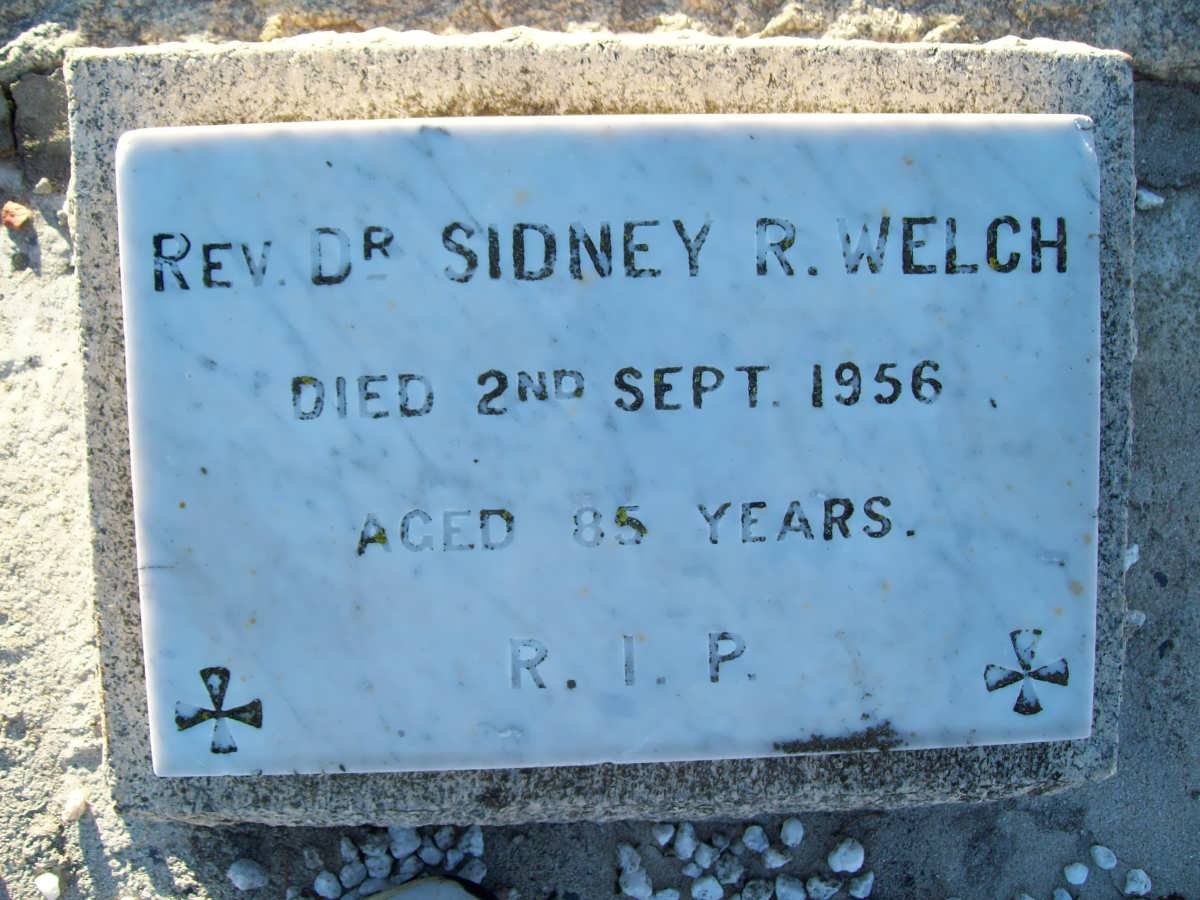 WELCH Sidney R. -1956
