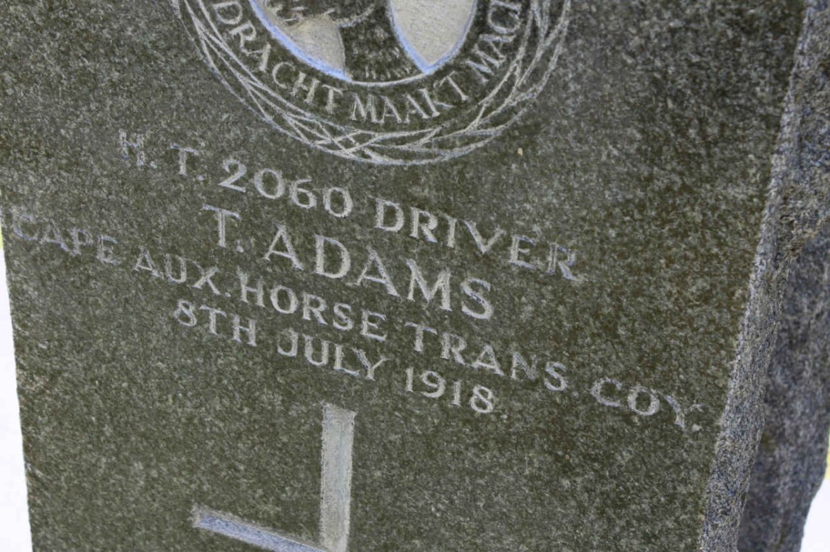 ADAMS T. -1918