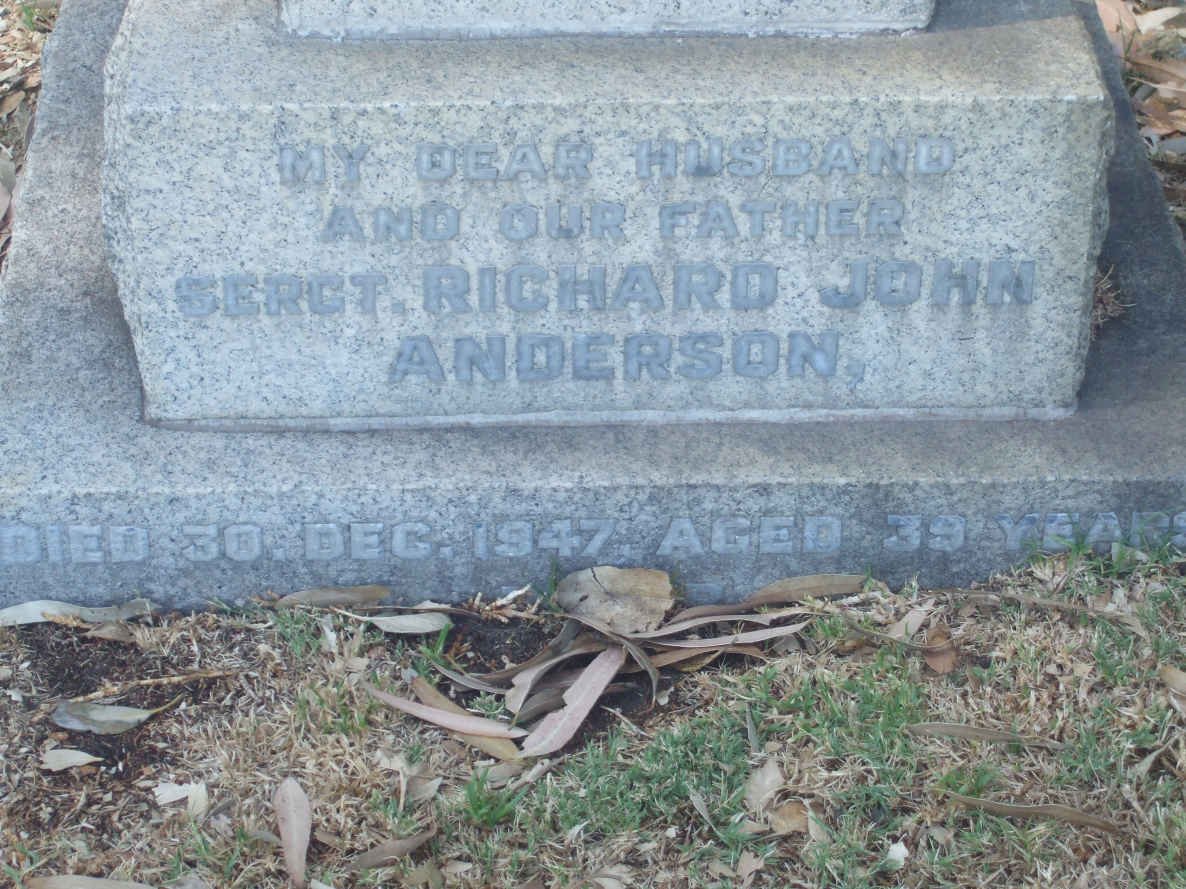 ANDERSON Richard John -1947