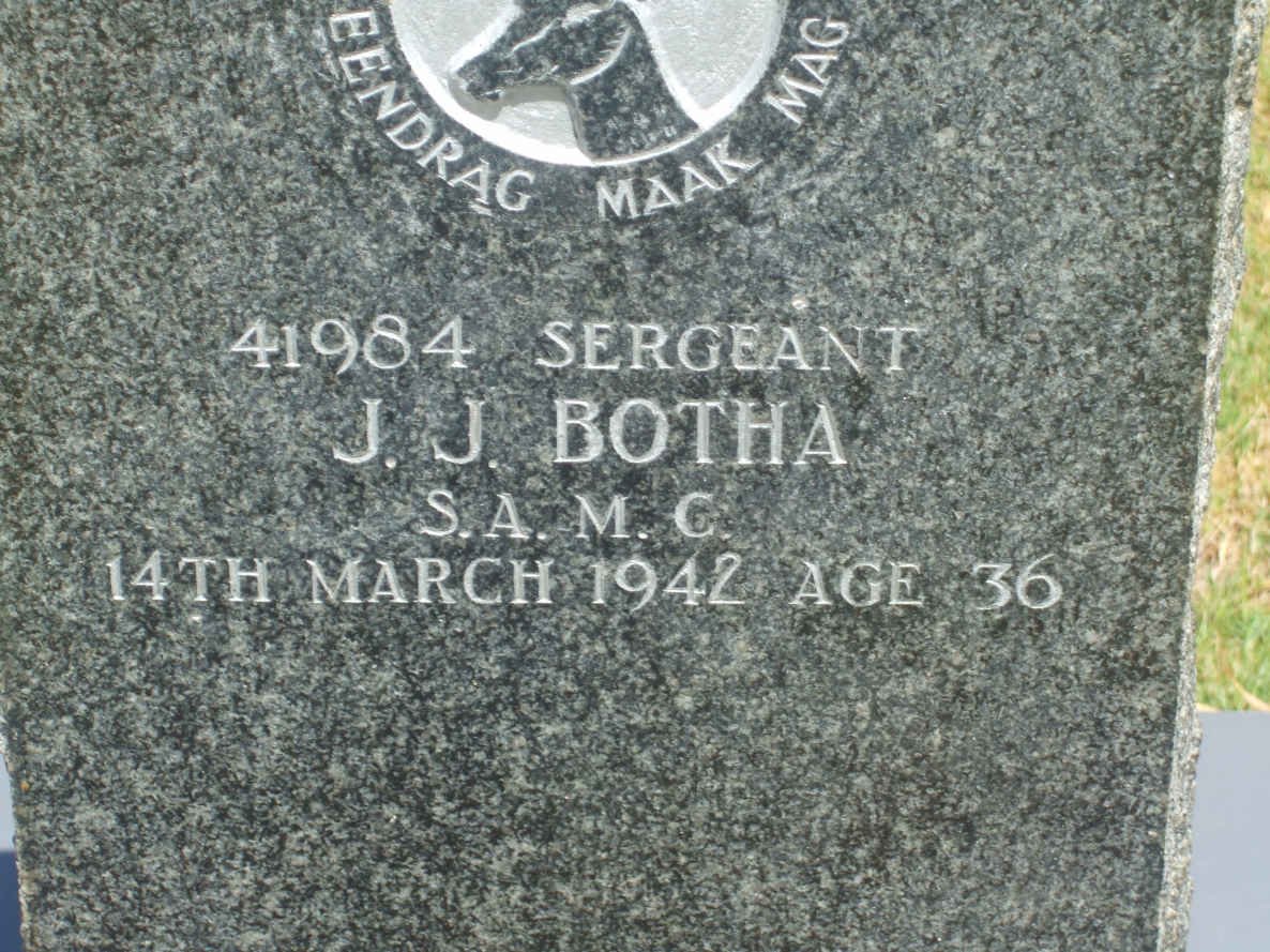 BOTHA J.J. -1942