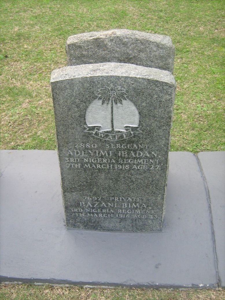 BIMA Bazani -1918 :: IBADAN Adeyimi -1918