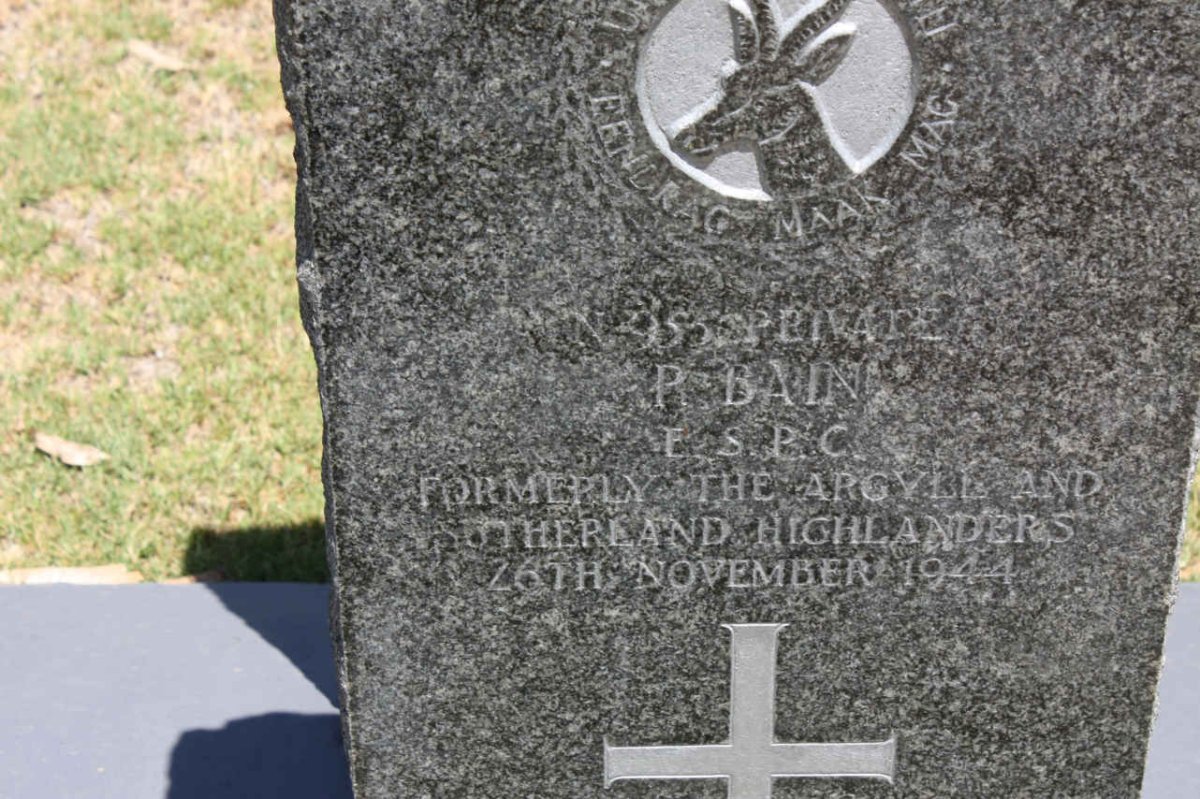 BAIN P. -1944