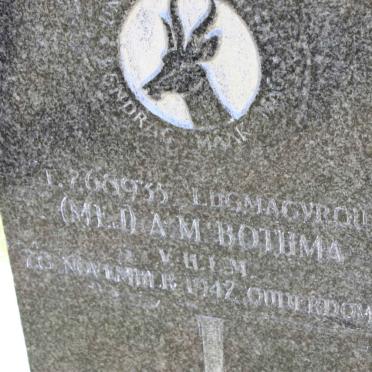 BOTHMA A.M. -1942